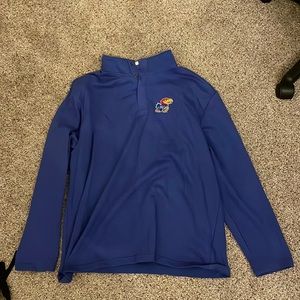 Champion Brand University of Kansas Long Sleeve! Sz L!